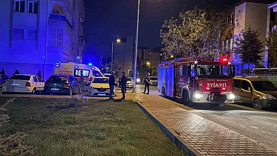 Kocasinan'da park halindeki araçta patlama...