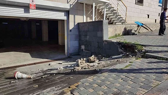 Korkutan an! Duvara çarparak durabildi