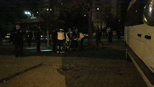 Yürüyüş yapan kadın bacağından vuruldu