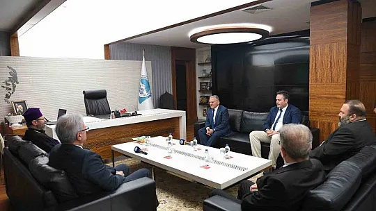Patrik Sahak II'den Başkan Büyükkılıç'a ziyaret