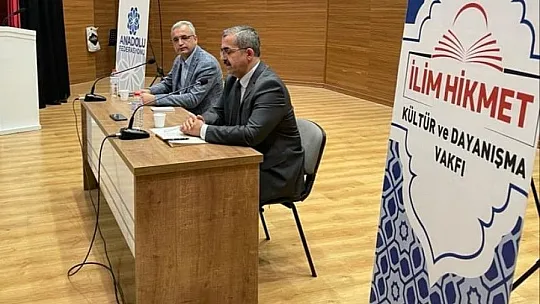 Ataman seminere katıldı...