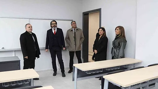 Rektör Altun'dan yüksekokul incelemesi...