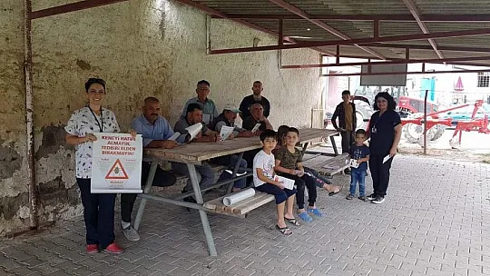 Sağlık hizmeti mevsimlik işçilerin ayağına gitti