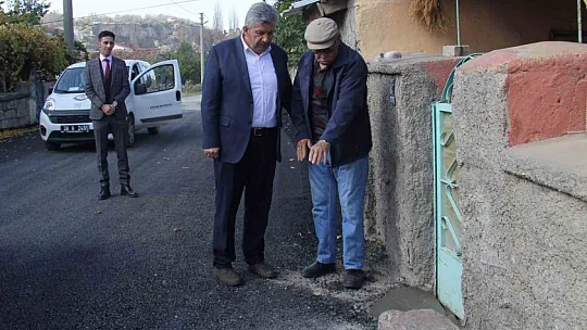 Sağlık mahallesinde asfalt çalışmasında sona gelindi