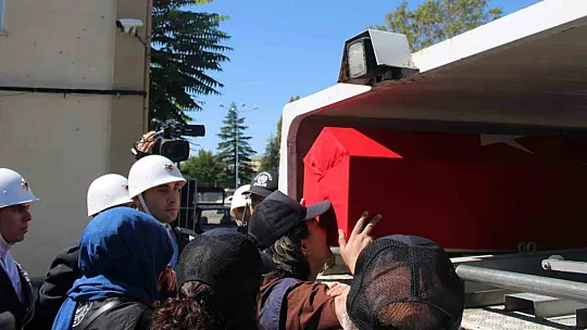 Şehit polis Akpınar için tören düzenlendi