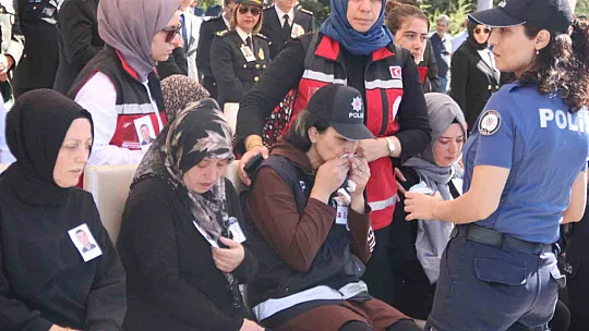 Şehit polis Akpınar için tören düzenlendi