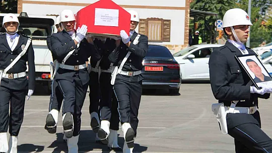 Şehit polis Akpınar için tören düzenlendi