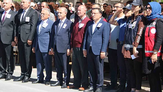Şehit polis Akpınar için tören düzenlendi