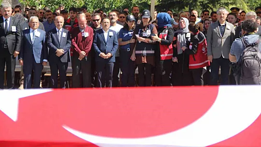 Şehit polis Akpınar için tören düzenlendi