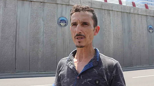 Kocasinan'da hareket halindeki kamyonet alev aldı...