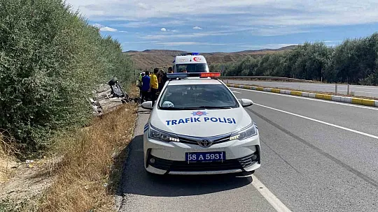 Sivas'ta trafik kazası: 3'ü çocuk 5 yaralı