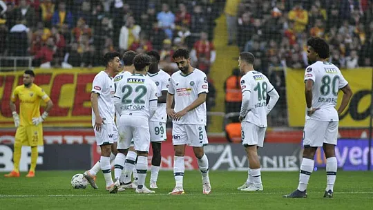 Spor Toto Süper Lig: Kayserispor: 1 - Konyaspor: 2 (İlk yarı)