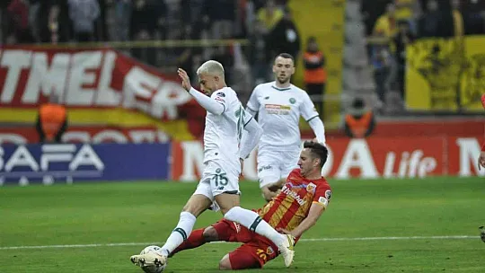 Spor Toto Süper Lig: Kayserispor: 1 - Konyaspor: 2 (İlk yarı)
