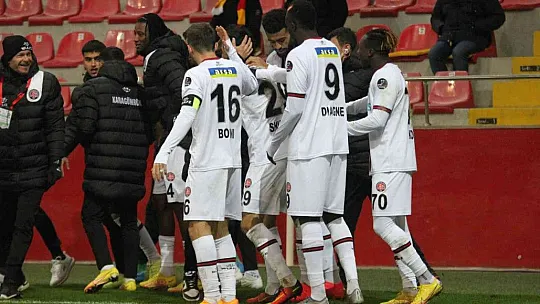 Kayserispor: 2 - Fatih Karagümrük: 4