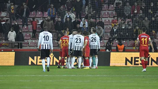 Kayserispor kaybetti!