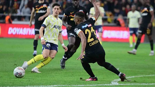 Spor Toto Süper Lig: Kayserispor: 0 - Fenerbahçe: 1 (İlk yarı)
