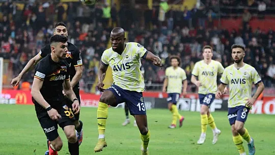 Kayserispor: 1 - Fenerbahçe: 2 (Maç sonucu)