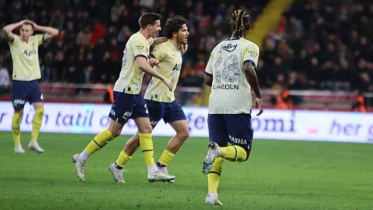 Kayserispor: 1 - Fenerbahçe: 2 (Maç sonucu)