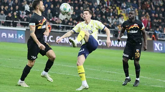 Kayserispor: 1 - Fenerbahçe: 2 (Maç sonucu)