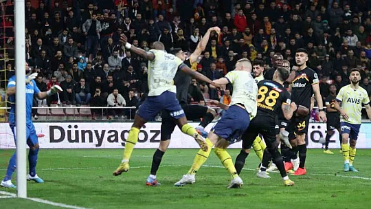 Kayserispor: 1 - Fenerbahçe: 2 (Maç sonucu)