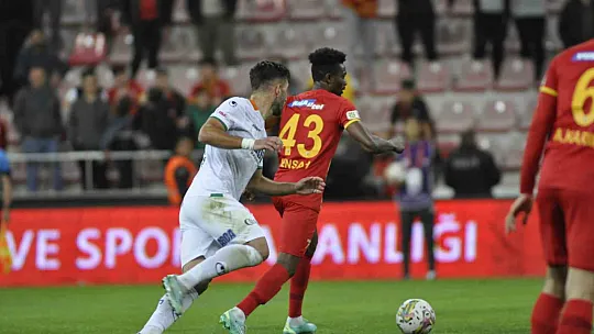 Kayserispor: 0 - Alanyaspor: 4