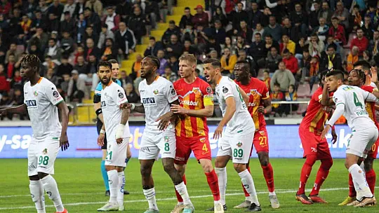 Kayserispor: 0 - Alanyaspor: 4