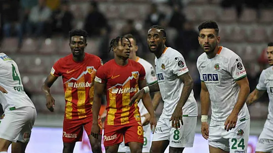Kayserispor: 0 - Alanyaspor: 4
