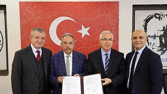 Talas'a yapılacak! Protokol imzalandı...