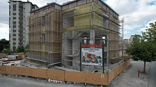 Talas Belediyesi'nden Kızılay'a yeni bina