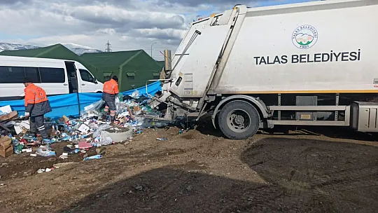 Yalçın: Talas Belediyesi Deprem Bölgesinde Çok Yönlü Çalışıyor...