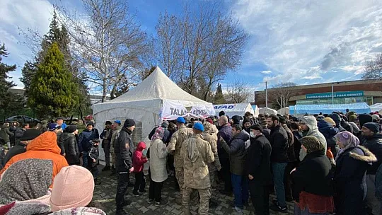 Talas deprem bölgesinde yara sarıyor
