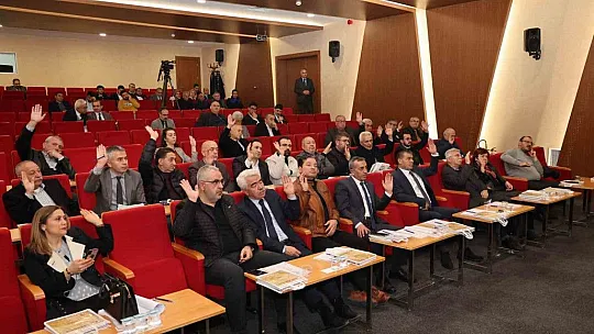 Talas'da gündem depremzedelere destek