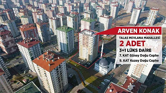 Talas Belediyesi 42 daire satacak!