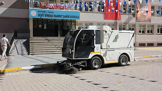 Talas'ta okullar yeni döneme hazırlanıyor
