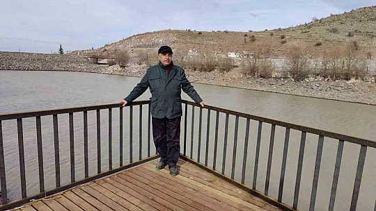 Talas'ta sulama kanalı mesaisi...
