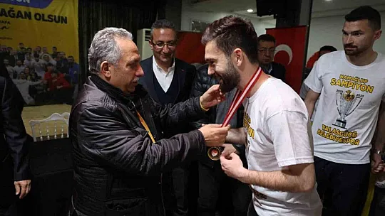 Şampiyonluk kutlaması...