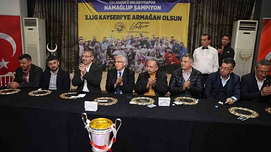 Şampiyonluk kutlaması...