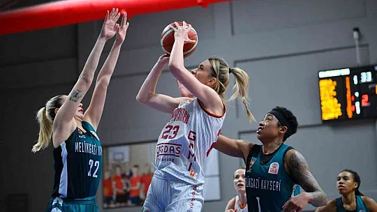Melikgazi Kayseri Basketbol, Galatasaray'dan fark yedi
