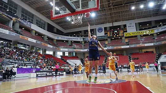 TKBL: Melikgazi Kayseri Basketbol: 56 - Fenerbahçe: 110
