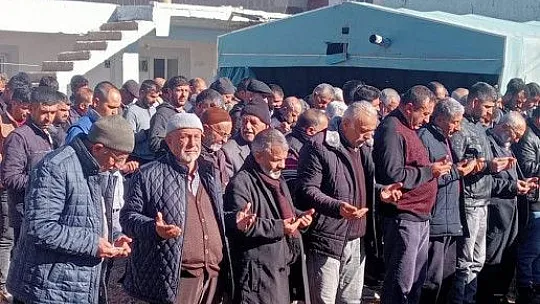 O ilçede yağmur duası yapıldı