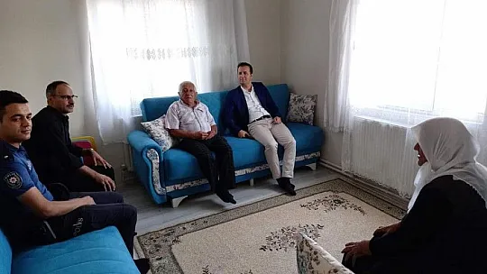 Tomarza Kaymakamından anlamlı ziyaret...
