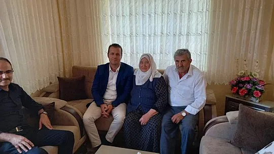 Tomarza Kaymakamından anlamlı ziyaret...