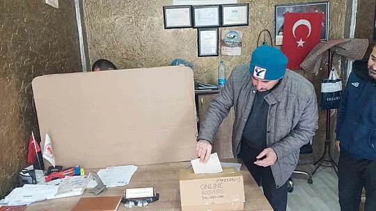 Delege seçimleri tamamlandı