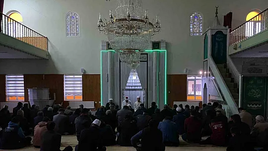 Tomarza'da Filistin duası