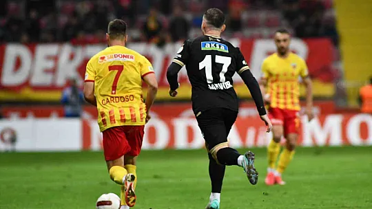 Kayserispor, Alanyaspor'u tek geçti