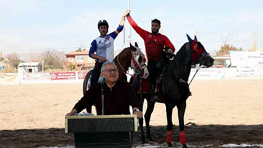 Türkiye Atlı Cirit Şampiyonası Kayseri'de yapıldı