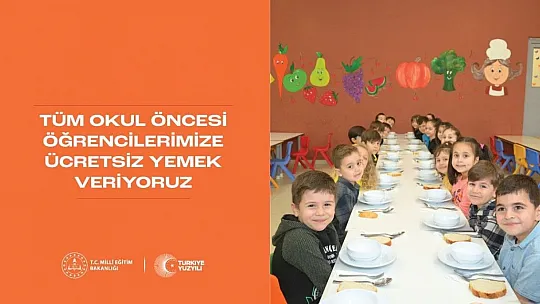 Türkiye'de 5 milyon, Kayseri'de 32 bin 717 öğrenciye ücretsiz yemek verilecek