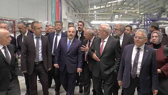 Turkuaz Seramik'in yeni fabrikası açıldı