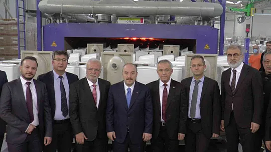 Turkuaz Seramik'in yeni fabrikası açıldı