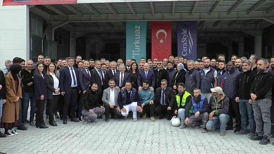 Turkuaz Seramik'in yeni fabrikası açıldı